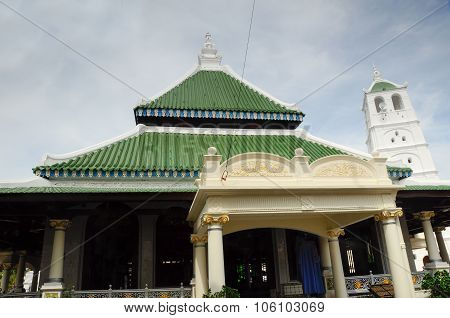 Kampung Kling Mosque at Malacca, Malaysia