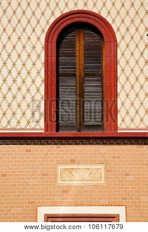 Abbiate Varese Italy Abstract   In The Church And Venetian Blind