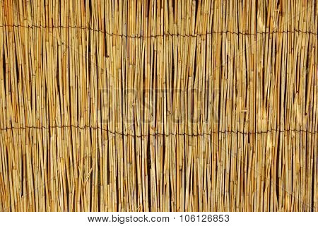 Bamboo Mat Horizontal Background