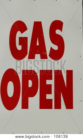Gas tegn