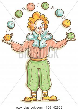 Cheerful Clown