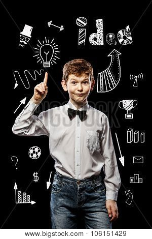 Cool Idea Of A Young Businessman