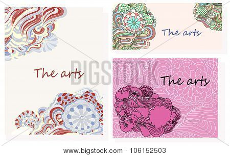 abstract flowers