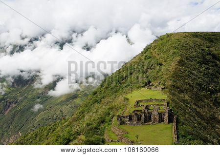Peru, Remote Spectacular The Inca Ruins Of Choquequirao