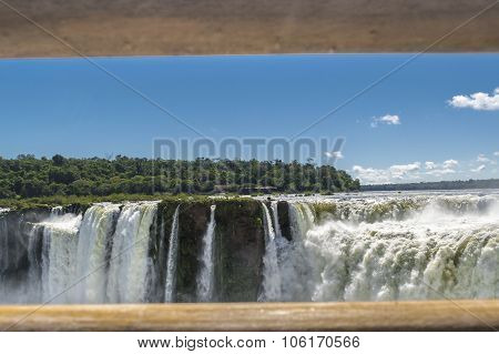 Devil Throat Iguazu Falls At Argentinian Border