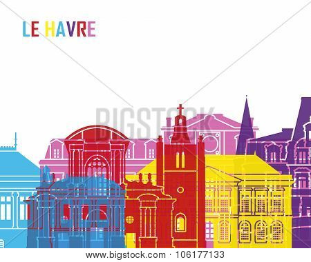 Le Havre Skyline Pop