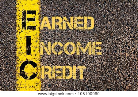 Business Acronym Eic As Earned Income Credit