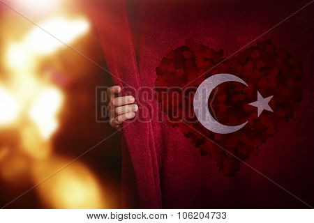 Flag Turkish Flag Design and Presentation