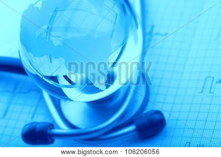 Concept A World Of Dangerous Diseases