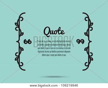 Quote Frame Card