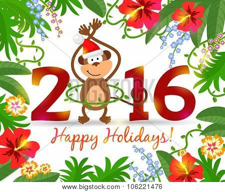 Year of monkey 2016