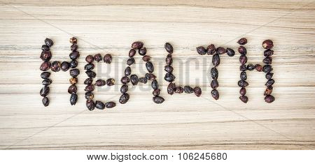 Title Health Composited Of The Dried Rosehips