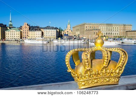 Golden Crown. Stockholm, Sweden