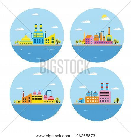 landscape of buildings