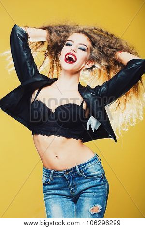 Portrait Of Attractive Young Woman