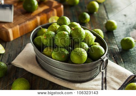 Raw Green Organic Key Limes