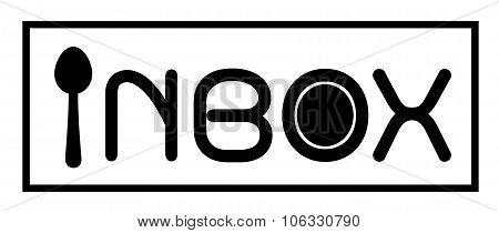 Inbox Logo With Spoon