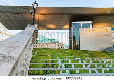Steps To Albertina Museum, Vienna
