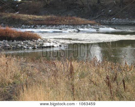 Ijzige Riverbank