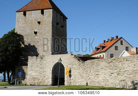 Old And Picturesque City Of Visby