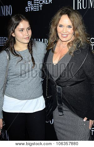 LOS ANGELES - OCT 27:  Sophia Bach, Catherine Bach at the 