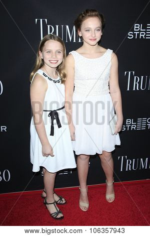 LOS ANGELES - OCT 27:  Meghan Wolfe, Madison Wolfe at the 