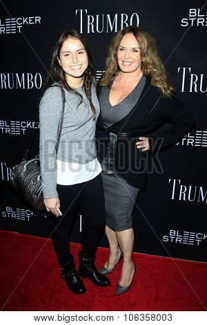 LOS ANGELES - OCT 27:  Sophia Bach, Catherine Bach at the 