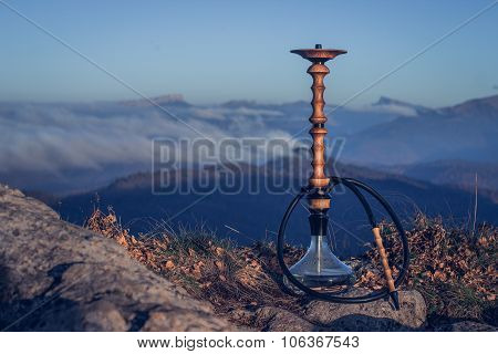 Hookah in the mountain