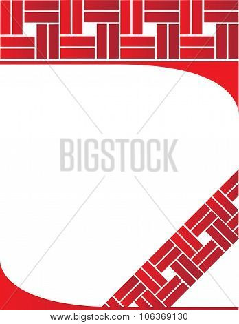 Red Border Background