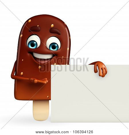 Candy Character With Sign
