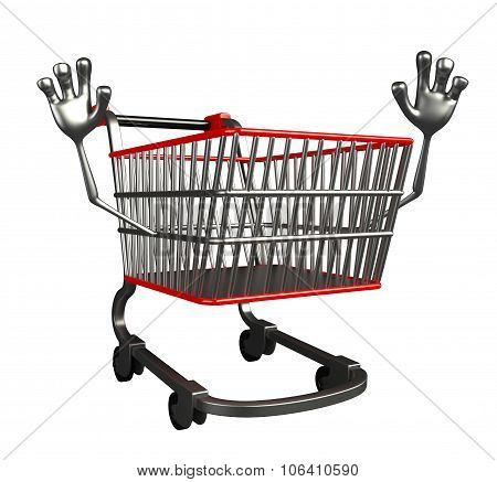The Trolly Charecter With Hello Pose