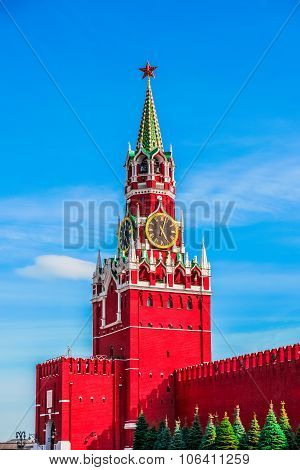 Moscow Kremlin Spasskaya Tower