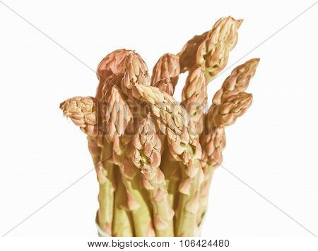 Retro Looking Asparagus