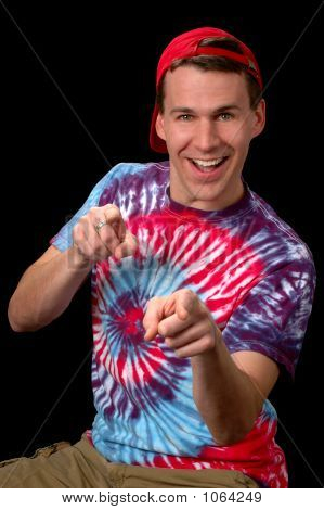 Cool Guy Pointing