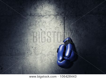 Boxing sport concept