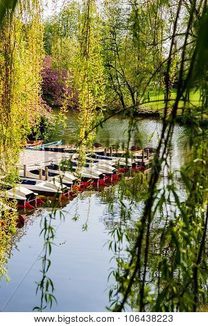 Boat Rental, City Park Hamburg, Hamburg, Germany