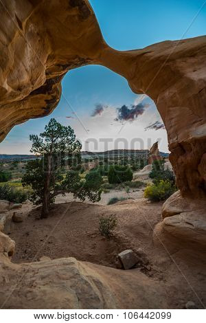 Devils Garden At Sunset