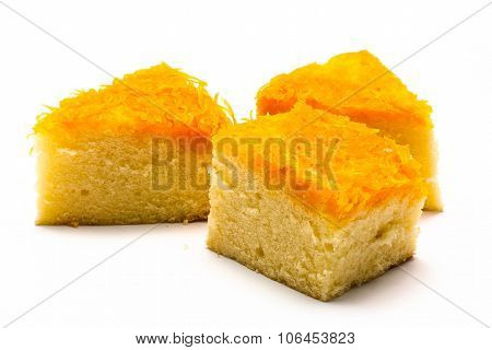 Thai Dessert,foy Thong Cake