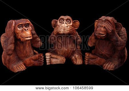 Three Wise Monkeys
