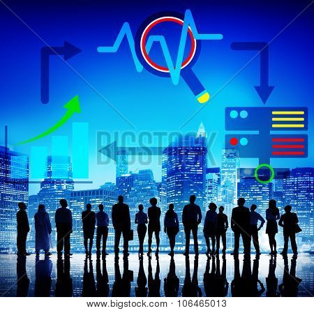 Big Data Database Storage Analysis Security Concept