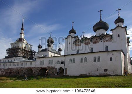 Solovki, Republic Of Karelia, Russia - August, 2011: Solovki Monastery At Summer Day