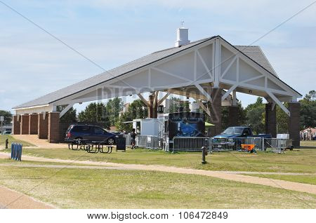 Buckroe Beach Park in Hampton, Virginia