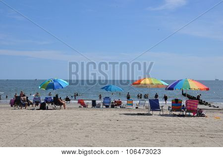 Buckroe Beach Park in Hampton, Virginia
