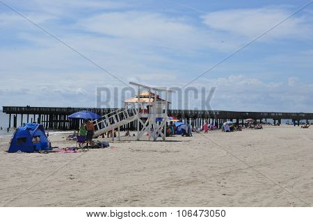 Buckroe Beach Park in Hampton, Virginia