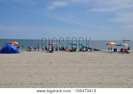 Buckroe Beach Park in Hampton, Virginia