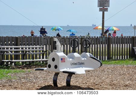 Buckroe Beach Park in Hampton, Virginia