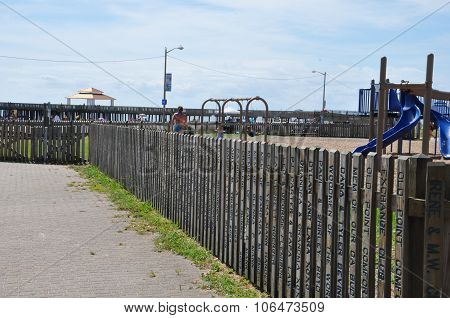 Buckroe Beach Park in Hampton, Virginia