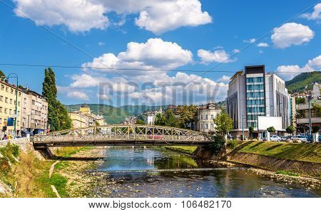 Ajfelov Bridge In Sarajevo - Bosnia And Herzegovina
