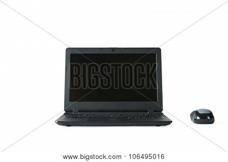 Laptop With Mouse