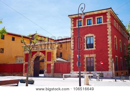 Leon San Isidoro church by the way of saint James at Castilla Spain